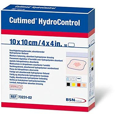 CUTIMED Hydrocontrol 15 x 15 cm, 5 Pflaster