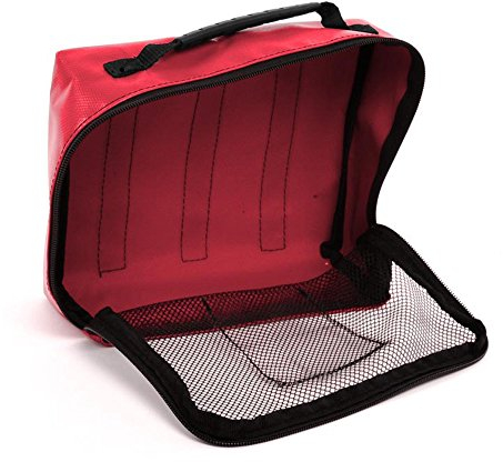 Teqler Modultasche rot T-131370RT, 22,5 cm x 18,5 cm x 9 cm