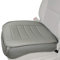 Big Ant Car Seat Cover, Universal Car Front Seat Cover PU Leather Car Seat Pad with Edge Wrapping, Car Interior Seat Cushion Waterproof Seat Protector Anti-UV Ray, Sweat Stain, Scratch (2 Pack,Grey)