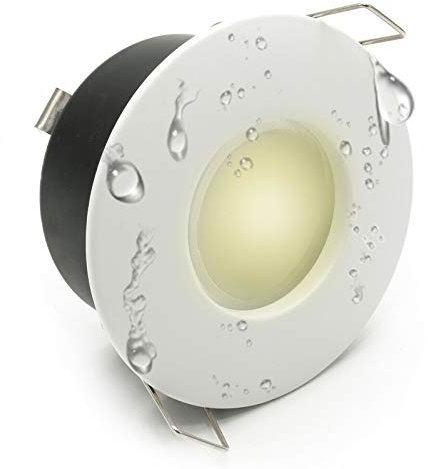Spot LED encastrable IP65 éclairage box douche lumière salle de bain turc 12 V MR16 7 W Bianco naturale Blanc