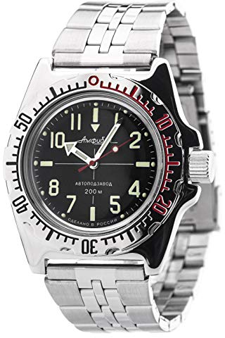 Vostok Wostok Amphibian 2415.01/110647 Taucheruhr 200m Automatik russische mechanische Uhr aus Russland
