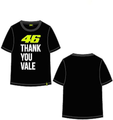 Valentino Rossi Jungen Thank You Vale T-Shirt (1er Pack)