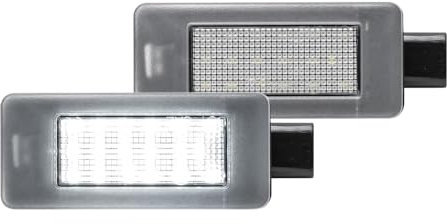 NSLUMO 2PC LED License Number Plate Light For Citro.en C3 C5 MK3 III C4 MK2 Cactus Picasso Grand Picasso MK2 C5 Aircross Elysee 2013-UP For Peug.eot 207CC 208 308 II 2008 3008 5008