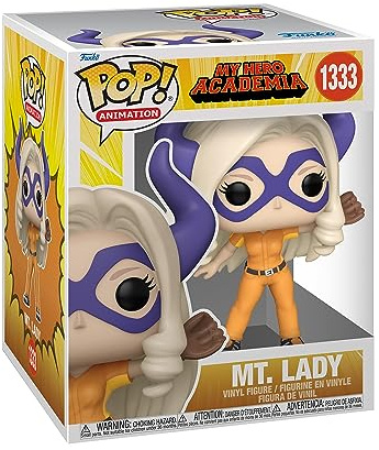 Funko POP! Super: MHA HLB - Mt. Mount Lady - (baseball) - My Hero Academia - Collectable Vinyl Figure - Gift Idea - Official Merchandise - Toys for Kids & Adults - Anime Fans