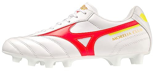 Mizuno Unisex Morelia Ii Club Fußball, Weiß Fcoral2 Bolt2, 44.5 EU