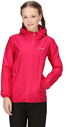 Regatta Kids Lever II Waterproof Jacket, Pink Potion, 13 Years