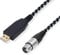 RANRAO Mikrofonkabel-Adapter (XLR-Buchse auf USB, 3 m) für PC, Laptop, Mikrofon, Gesangsrekorder