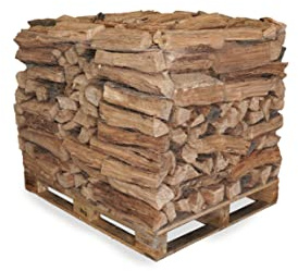 Anzündholz aus Olivenholz auf Palette 700 kg – Holz für Kamin, Grill und Pizzerien – 100 % Olivenholz Made in Italy – gratis 4 Säcke Olivenholz-Chips