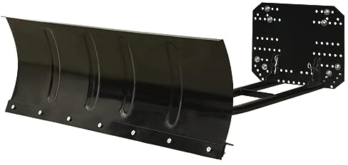 vidaXL Quitanieves para montaje en quad, color negro, 115 x 38 cm