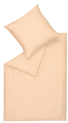 ESPRIT Home Bettwäsche-Garnitur Washed Cotton Farbe Peach Größe 155x220+80x80
