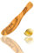Olivenholz Buttermesser, Streuer, Charcuterie Board Zubehör Gut zum Verteilen von Frischkäse, Erdnussbutter, Gelee, Marmelade, Mousse, Mayo, Gewürze, Sandwich, nachhaltig, glatt, Geschenk, Partys