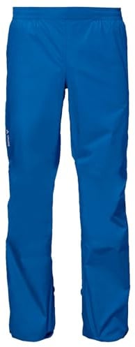 VAUDE Regenhose Herren Drop Pants II, wasserdicht – Schwarz – Gr. XXL