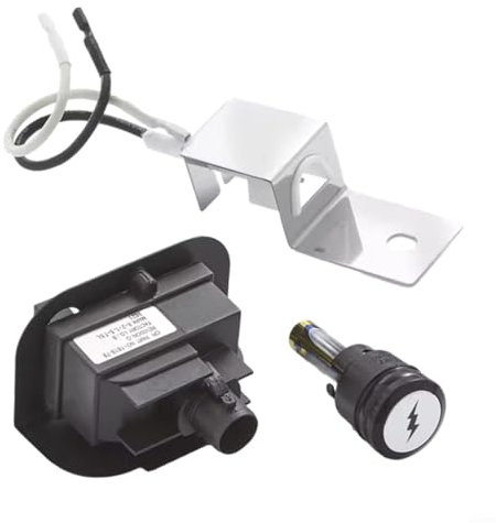 Sileduove Elektronischer Zünder-Kit Ersatz, Für Weber Q1200 Q2200 64868 Serie Gas Grill Ersatz Zündung Kit, Grillzubehör