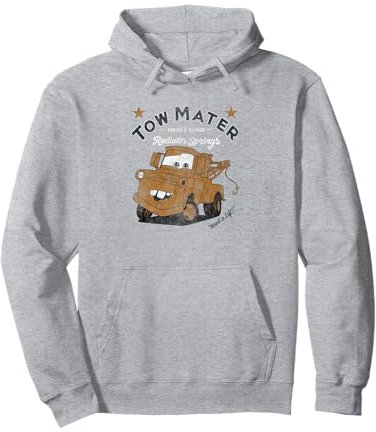 Pixar Cars Tow Mater Services Felpa con Cappuccio
