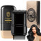 Peine Cabello Tinte, Corrector de Raíces Instantáneo con Aplicador de Peine, Instant Retoca Raices Cubre Canas Stick, Peine de Tinte para el Cabello Impermeable y a Prueba de Sudor (Negro)
