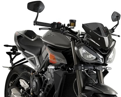 Puig 22234F New Generation Naked Sport Aerodynamik, Dunkel Getönt