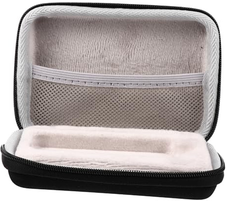 TOBBOMEY Hard Drive Storage Bag for Mobile Hdd and SSD Bag for Travel Cable Organiser Made of Material for Carrying Data Cables and Electronic Accessories Securely