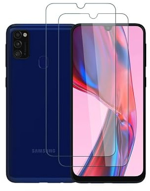 [2 Stück] für Folie Samsung Galaxy M21 Panzerglas, Frei von Staub Schutzfolie Samsung M21/M21s/M31 Displayschutz, Kompatibel mit Hülle, Anti-Shedding Displayfolie Schutzglas