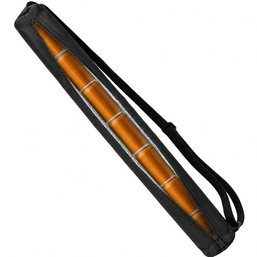 SIWOKJJO Bierkastenkühler Golf Kühltasche Bier Isolierte Getränkekühler | Schlauch Verstellbarer Oxford Schultergurt Bleistift Golf Tasche 7 Dosen Auslaufsichere Kühltasche für Outdoor Sport Camping