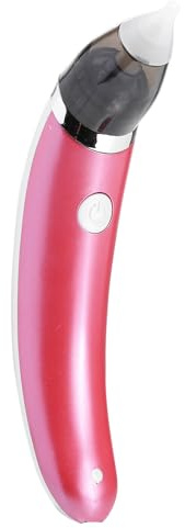Limpiador de Nariz para Bebés Eléctrico Portátil 350mah Rosa | Uso Mano, Succión Potente, Superficie Lisa, Plástico, 1 Set para Niños y Ñiño