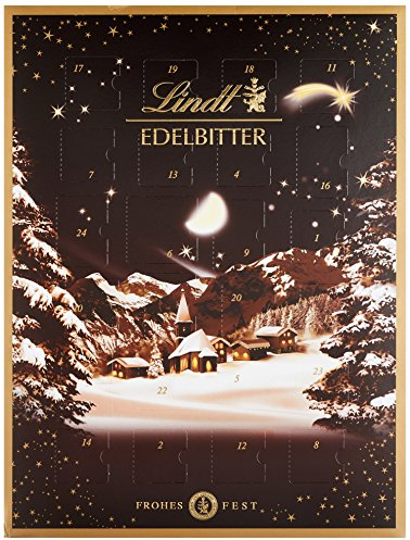 Lindt & Sprüngli Dark Adventskalender, 1er Pack (1 x 250 g)