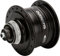 Nabe Dynamo DH-3D37 Schnellspanner 36 Loch Disc schwarz