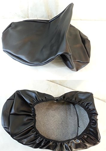 Sattel Sitz Bezug mit Elastic, schwarz, für VESPA PK 50 1 S ° Einsitzer C2008