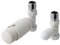 Eastbrook 15mm Straight TRV and Lockshield Valve