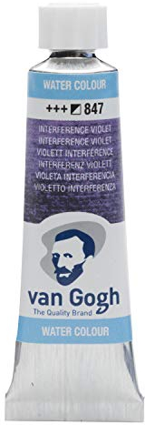 Van Gogh Aquarellfarbe, 10ml Tube, Interferenz Violett 847