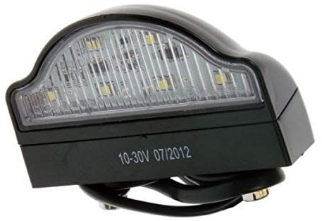 LED Number Plate Light Trailer, 12v/ 24v, Universal, fits Ifor Williams, Lamp