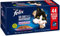 Felix Katzennassfutter So gut wie es aussieht in Gelee Geschmacksvielfalt vom Land 44x 85 g Portionsbeutel