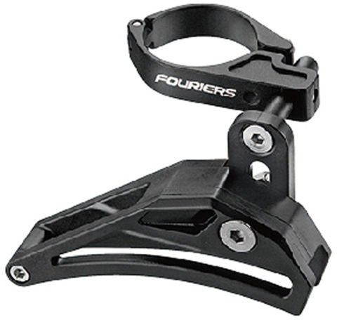 Fouriers VTT Guide de Chaine de VéLo Pince de Montage Haute Vitesse à Vitesse Unique pour Tube de Selle 34,9 Mm 31,8 Mm Garde ChaîNe de VéLo Compatible
