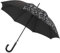 noTrash2003 Automatik-Taschen Regenschirm mit Farbwechsel bei Regen Metallgestell mit Handöffner, Durchmesser ca. 103 cm