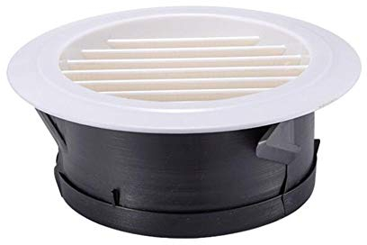 Baceyong 75-200MM ABS redondo rejilla de ventilación interior circular salida conducto tubo cubierta