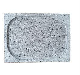 Volcano Stone Cooking Tile, 6 x 8，Lava Cooking Stone for Pizza, Meats, Seafood and Vegetables