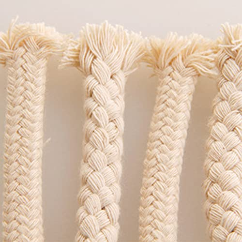 VIFERR Oil Lamp Wicks, 10 Pcs Thick Cotton Wicks Round Candle Wick Replacement Torch Wick for Candle Oil Lamp Garden Torch Burner Alcohol Lamps, 10x1cm White