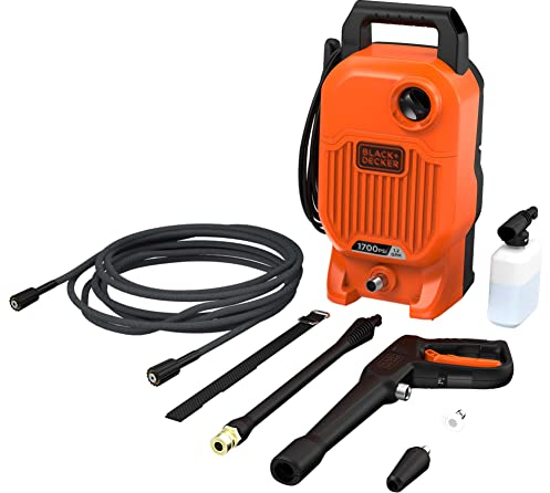 BLACK+DECKER Electric Cold Water Pressure Washer, 1,700 MAX PSI, 1.2 GPM (BEPW1700)