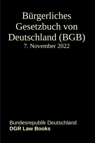 Bürgerliches Gesetzbuch von Deutschland (BGB)