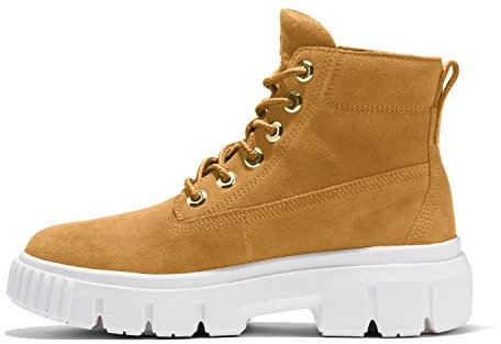 Timberland Damen Greyfield Leather Stiefel, Weizen, 37.5 EU