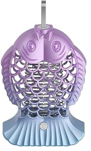 Portable USB Electronic Rechargeable Insect Exterminator/Night Light with Beautiful Appearance and can be Used as Decoration. Suitable for Yard, Summer Travel, Outdoor Camping. (Gradient Color)