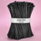 1000 pièces Serre Câbles Rilsan noir Nylon, 120 mm x 2,5 mm, Serre Cable Plastique,Collier Serrage Plastique,Zip Ties Black,Cable Ties Black