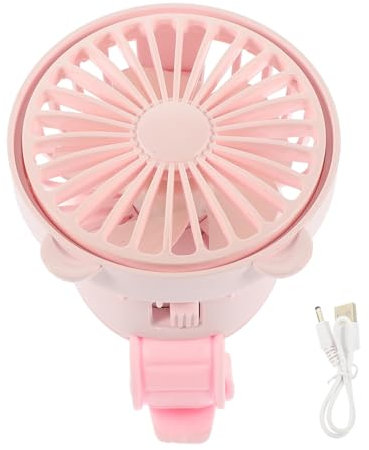 Cabilock Montre Ventilateur Usb Portable pour Garçons Et Filles Mini Ventilateur à Angle Réglable Bracelet en Silicone Souple