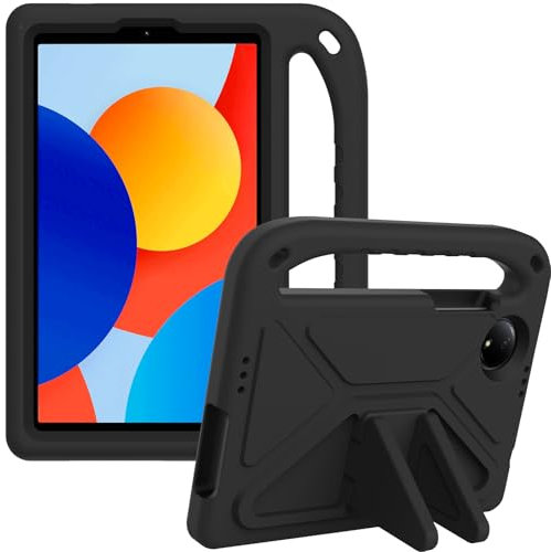 YRH Custodia per Redmi Pad SE 8.7 pollici 2024 con supporto antiurto Custodia per bambini per tablet Xiaomi Redmi Pad SE 8.7 4G (nero)