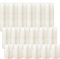 Stumpenkerzen 18 Stück Dekorative Haushaltkerzen, Elfenbein Großpackung ohne Duft, Kerzen für Hochzeit, Kirche, Party, Spa, Laterne, Kamin, Restaurants, Heim 5 x 7,5 cm 5 x 10 cm, 5 x 15 cm