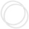 iplusmile 2pcs Silicone Gasket Seal for Pressure Cooker High-temperature Resistant Replacement Ring for Steam Pots Leak Design for Safe Cooking Compatible Models