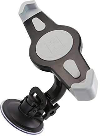 SHINEOFI Soporte para Tableta Ventosa para Vehículo Soporte para 7-10.1 Pulgadas Material Durable Diseño Simple Instalación Color Negro