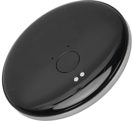 Yanmis Dispositivo Traduttore Linguistico Magnetico AI, Traduzione di Videochiamate Vocali in 138 Lingue con Interpretazione Simultanea Bidirezionale per 8.0 e Versioni Successive (BLACK)