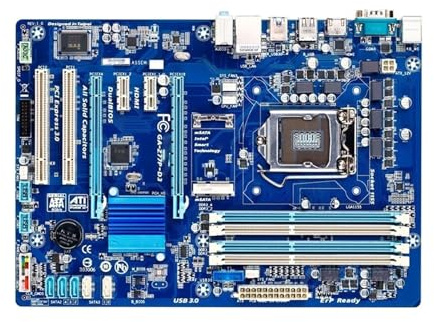 Placa Madre Fit For GIGABYTE GA-Z77P-D3 Placa Base de Escritorio Z77 Socket LGA 1155 i3 i5 i7 DDR3 32G ATX UEFI BIOS