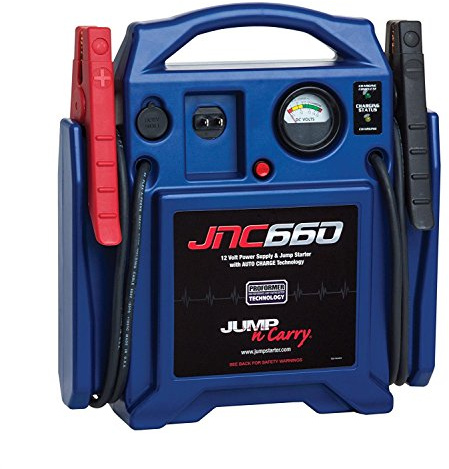 Clore Automotive Jump-N-Carry JNC660 1700 Peak Amp 12 Volt Jump Starter , Blue