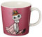 Moomin 1005297 Tasse, Porzellan, pink